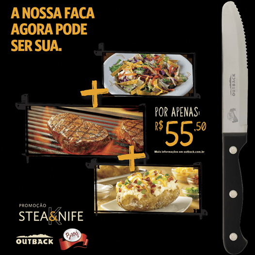 Outback Maceió - promoção