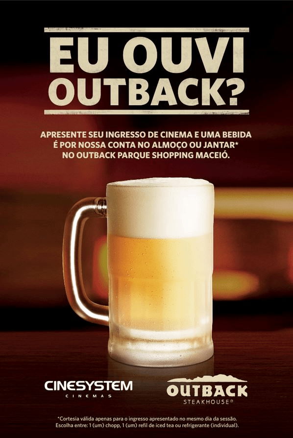 Outback e Cinesystem