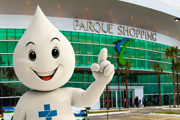 Parque Shopping - vacina Poliomieliti